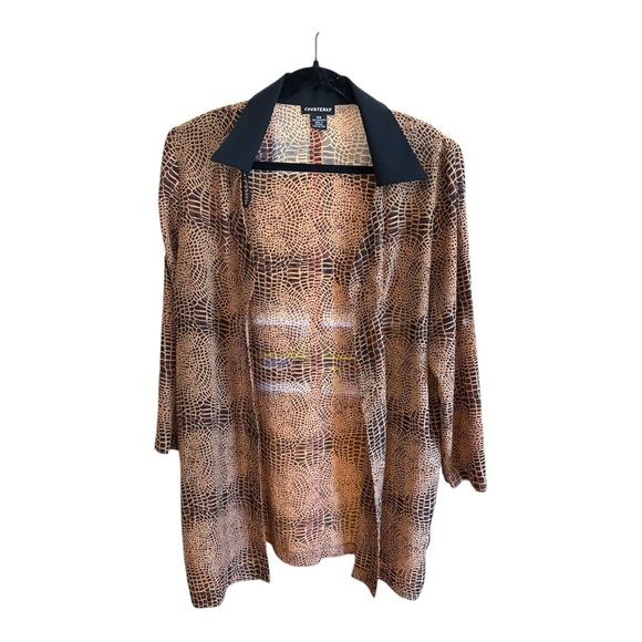 Courtenay Black and Brown Checkered Blazer for Fall - Picture 5 of 5